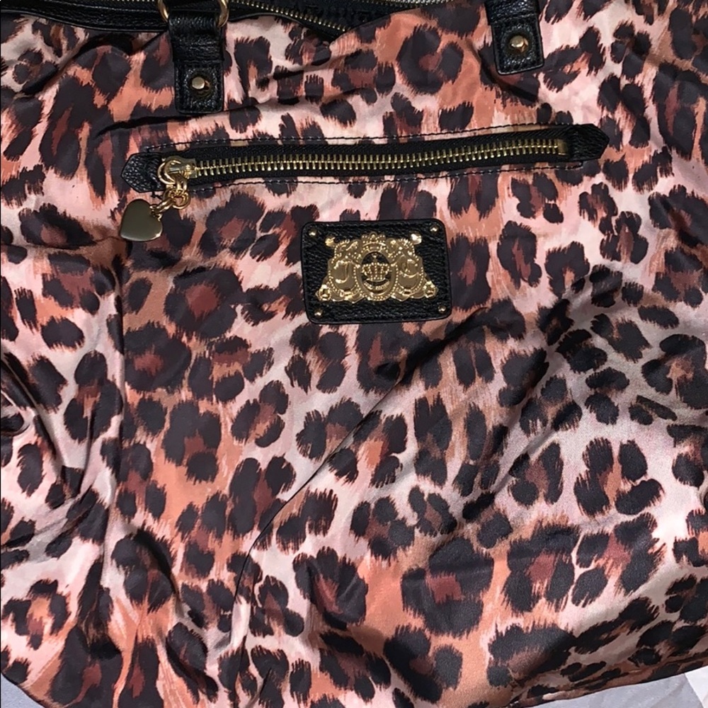 Leopard juicy tote bag